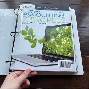 Accounting Principles 10th Edition, Loose-leaf Textbook in Binder!